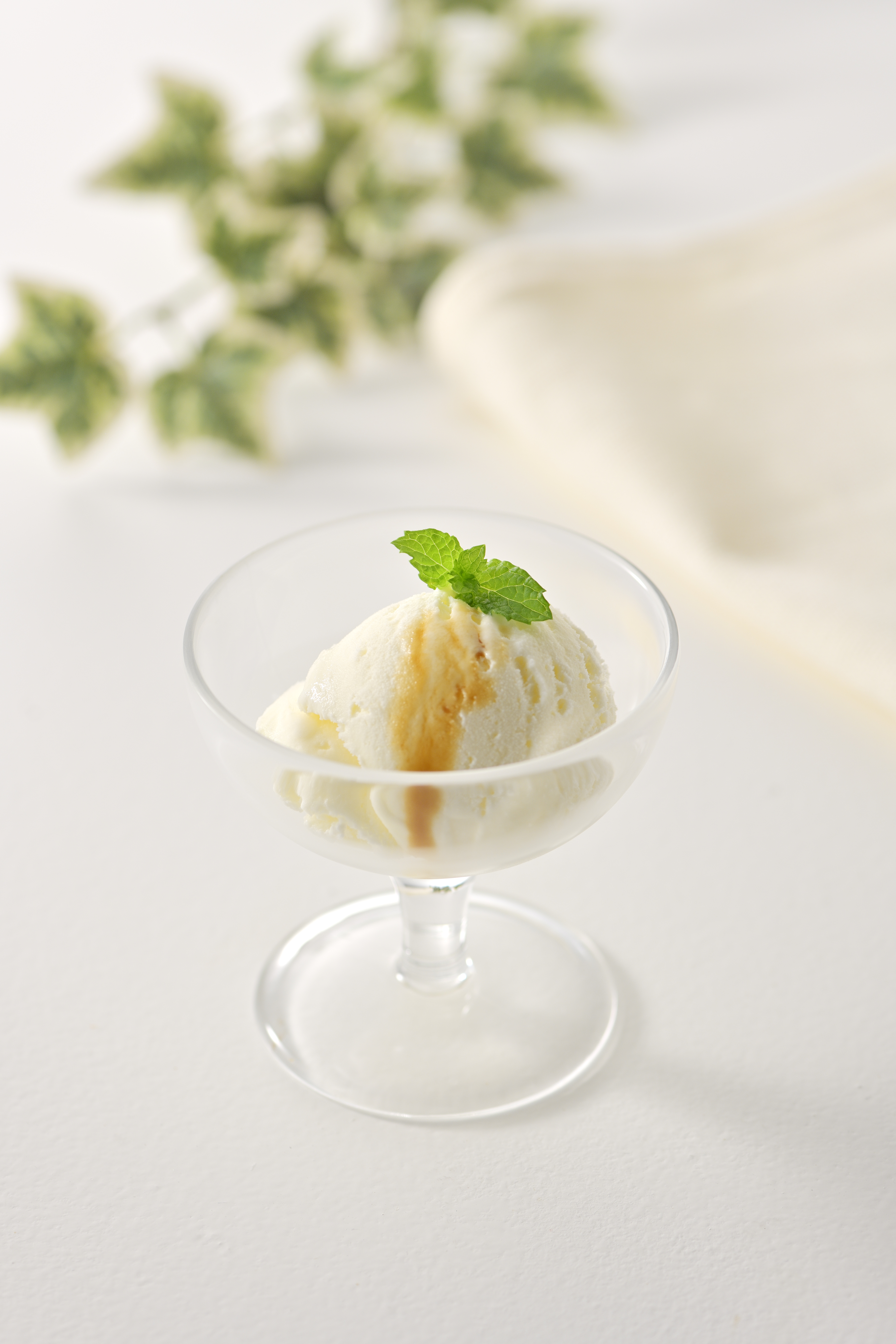 エンプリーナをバニラアイスにかけて