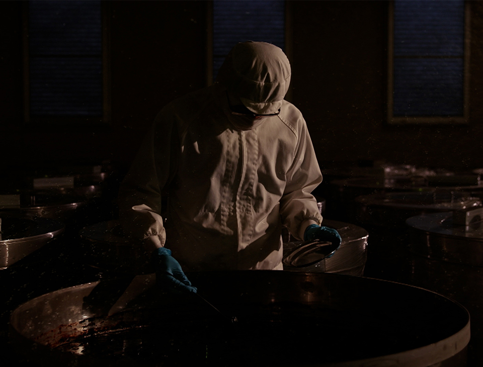 自社研究所での風景